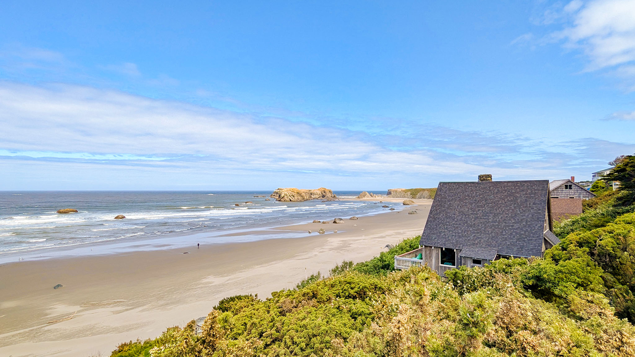 Old Rustic Beach House Stairs #1